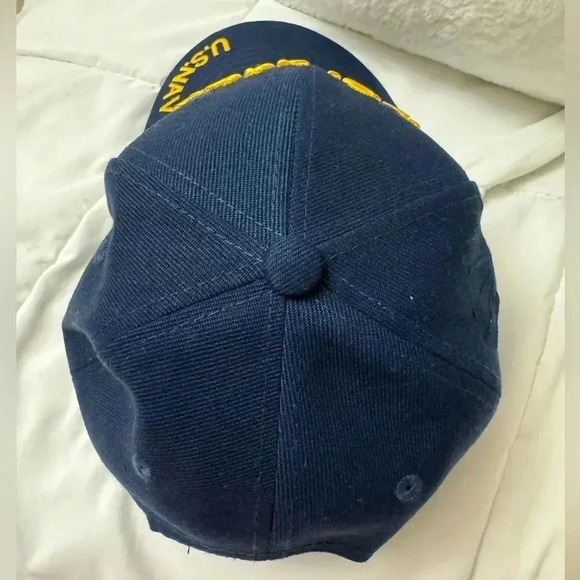 U.S. Navy Baseball Hat Unisex Dad Hat Navy Blue Grandpa Hat Embroidered Vintage - Picture 10 of 10